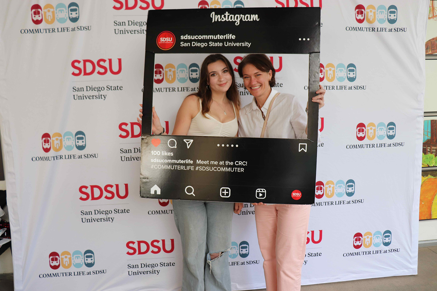 event with instragram photobooth