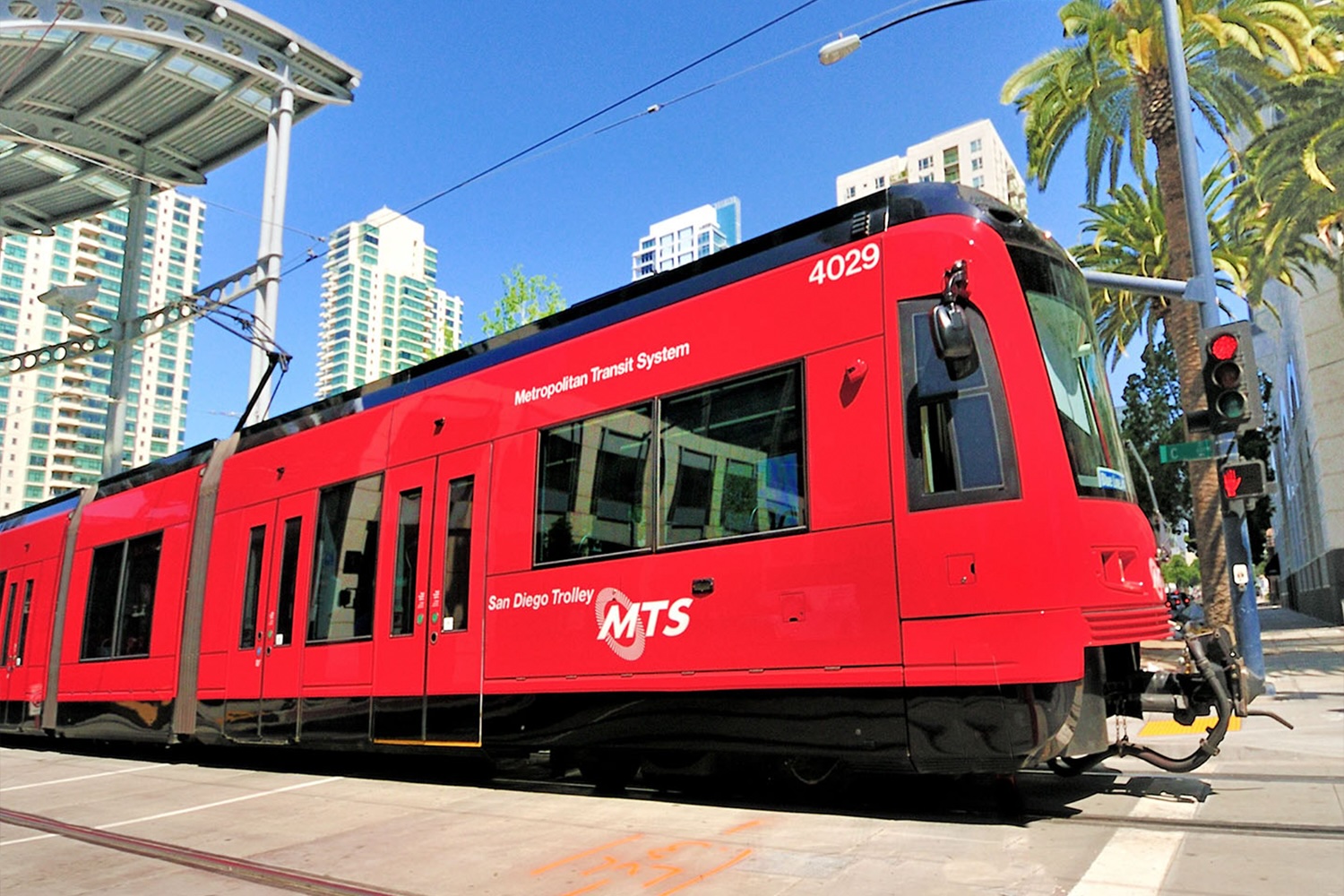 red trolley